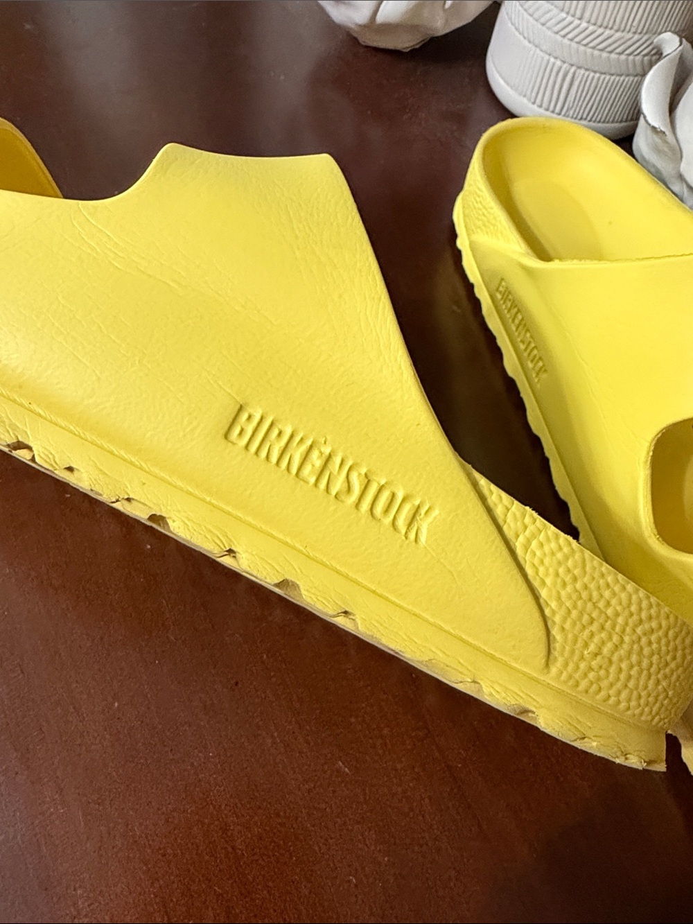 Birkenstock Size 40/ 9 US Yellow Double-Buckle EVA Sandals - Picture 2 of 10